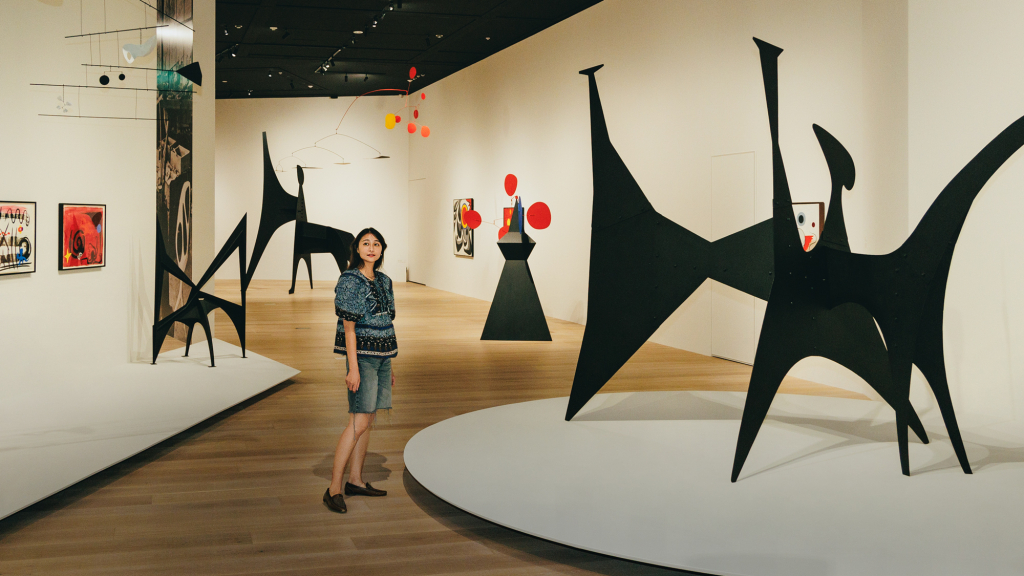 和田彩花さんが行ってきました！「カルダー：そよぐ、感じる、日本」展