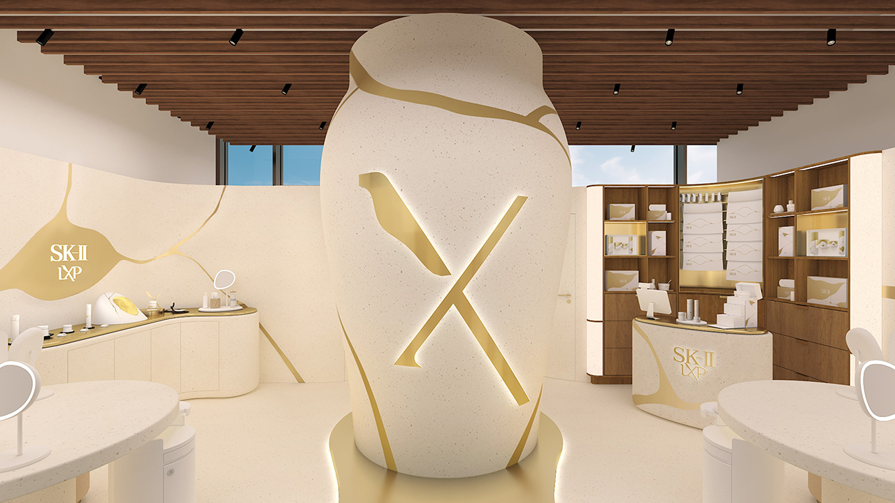 金継ぎ”という美学を肌へ。ヒルズで体験する《SK-II LXP 金継ぎ